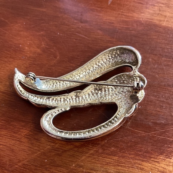 Vintage Abstract Enamel Brooch - Picture 2 of 3